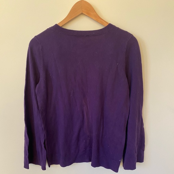 Michael Kors NWOT purple sweater, size small - Picture 2 of 5
